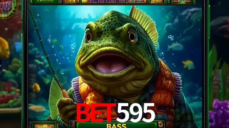 Personagem de peixe pescador do popular jogo de slot com tema de pescaria, uma das emocionantes opções de caça-níqueis para jogar e ganhar no cassino bet595.